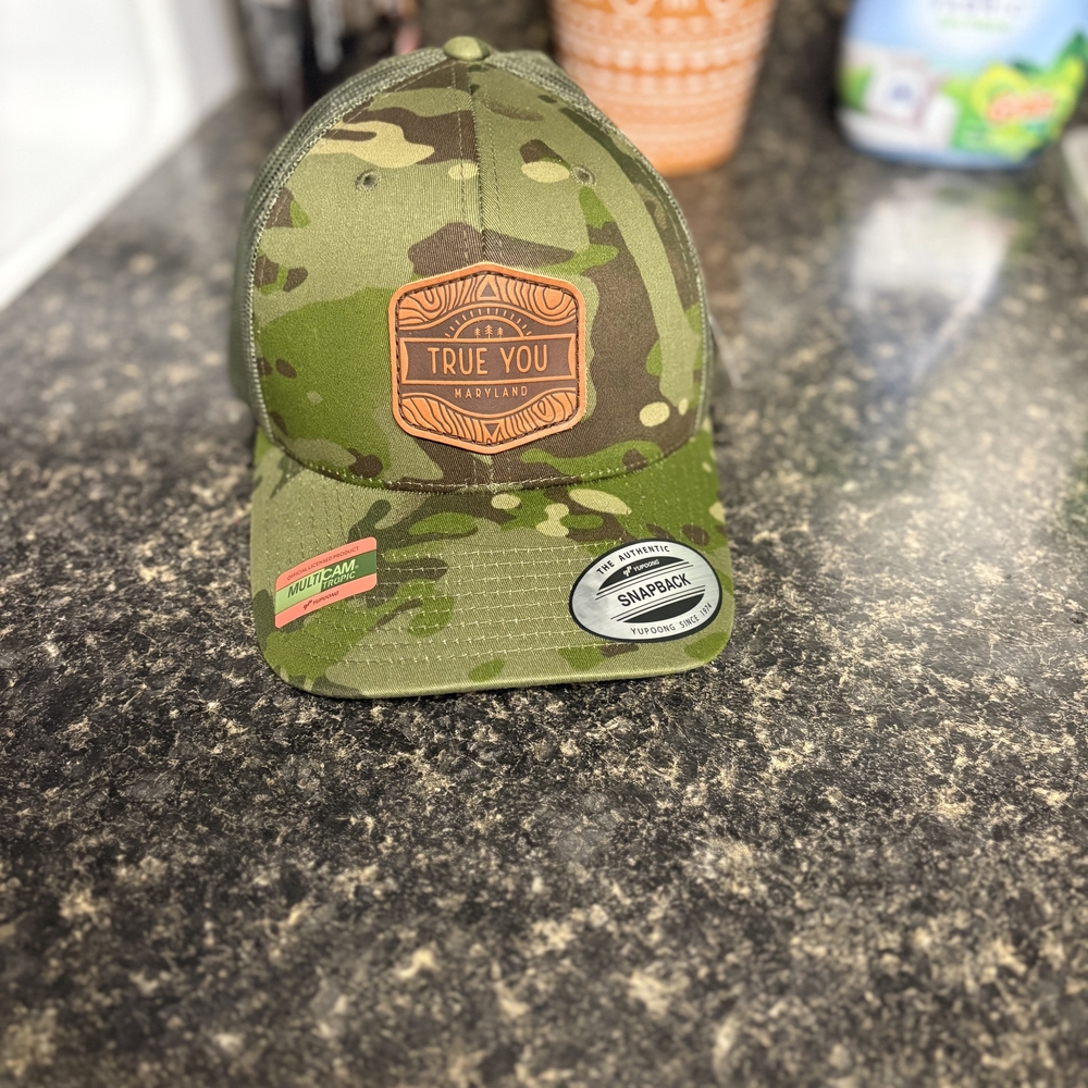 5/$25 Camo Green Snapback Hat